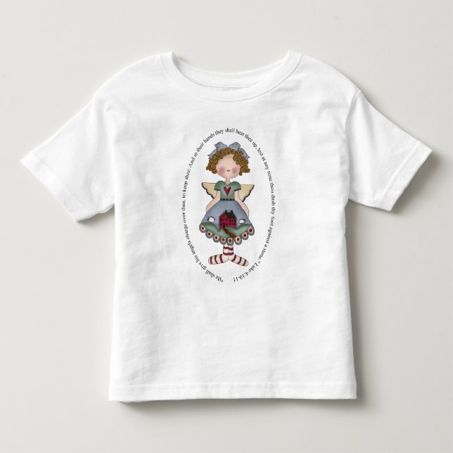 T-shirts Ele Deve Cobrar Os Anjos. (Frente)