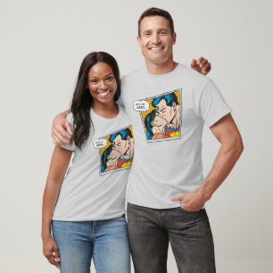 T-shirts Ele é meu herói.