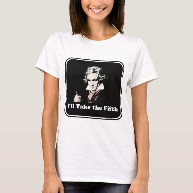 T-shirts Ele leva o quinto! (Frente)