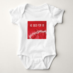 T-shirts ele morreu por nós