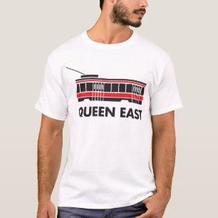 T-shirts Eléctrico do leste da rainha (Toronto)