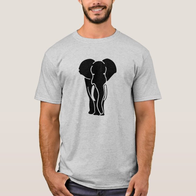 T-shirts elefante (Frente)