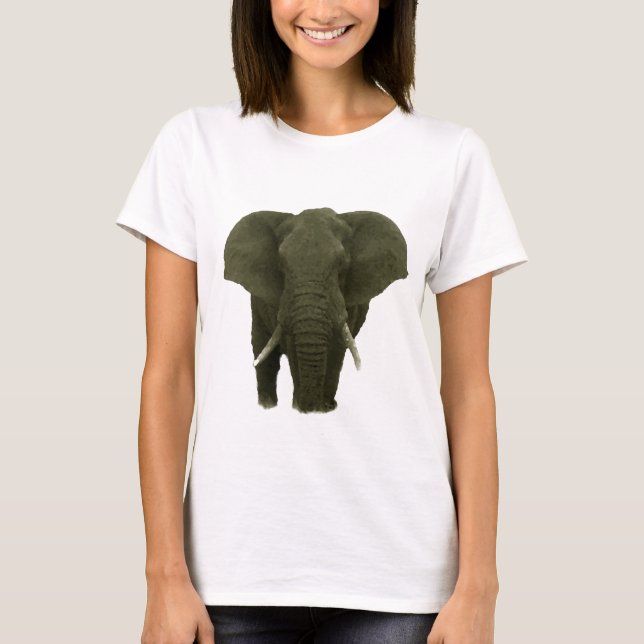 T-shirts Elefante Africano (Frente)