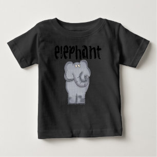 T-shirts Elefante cinza