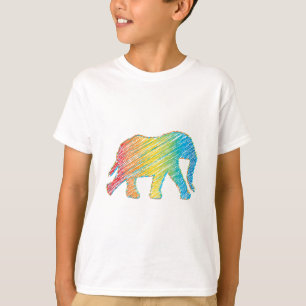 T-shirts Elefante com Linhas