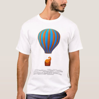 T-shirts Elefante do vôo