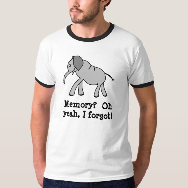 T-shirts Elefante dos desenhos animados (Frente)
