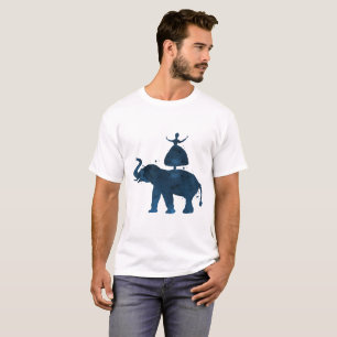 T-shirts Elefante e bailarina
