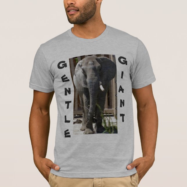 T-SHIRTS ELEFANTE, GENTLE GIANT (Frente)