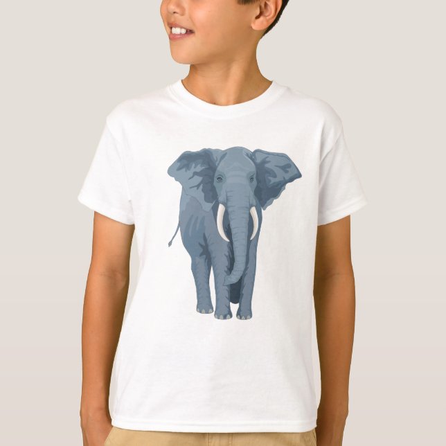 T-shirts Elefante majestoso (Frente)