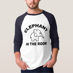 T-shirts Elefante na sala