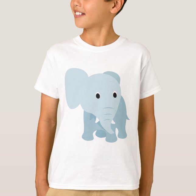 T-shirts Elefante para Bebê (Frente)