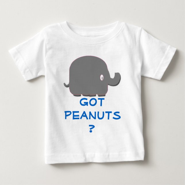 T-shirts Elefante pequeno (Frente)