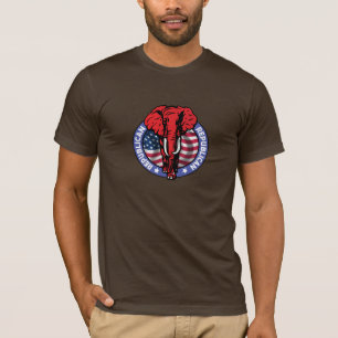 T-shirts Elefante Republicano Forte