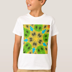 T-shirts Elegante Motivo Tradicional de Aranha Inspirado na