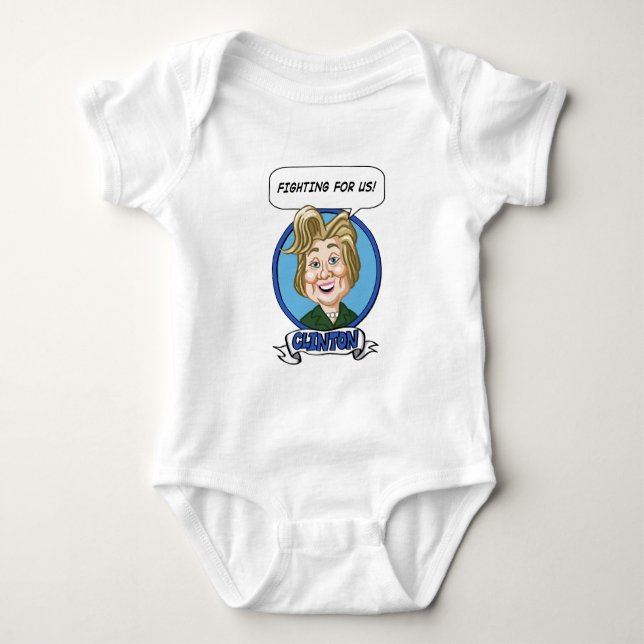 T-shirts Eleição 2016 de Hilary Clinton (Frente)