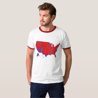 T-shirts Eleição 2016 presidencial pelo condado
