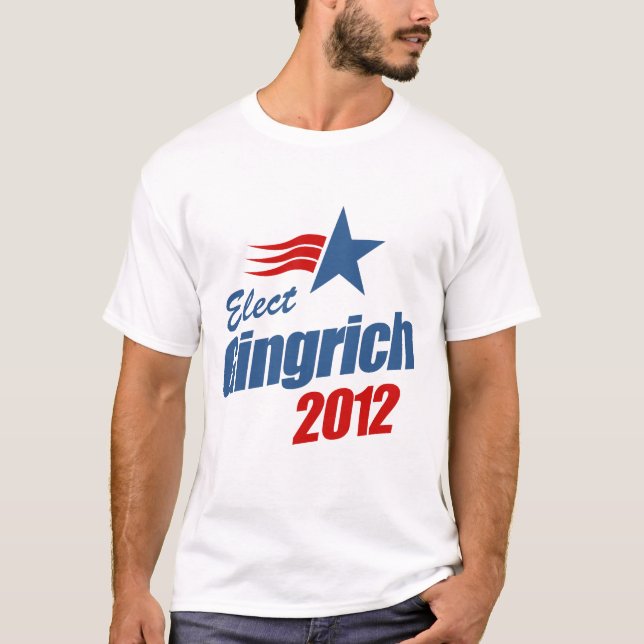 T-shirts Eleja Gingrich 2012 (Frente)