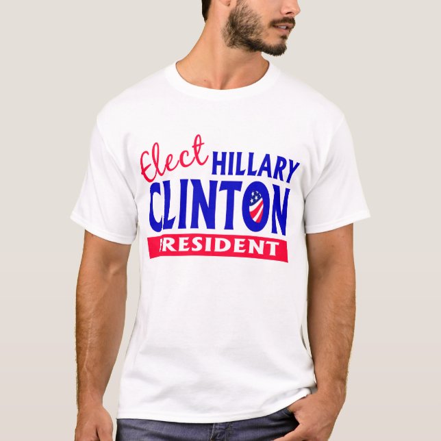 T-shirts Eleja Hillary Clinton (Frente)