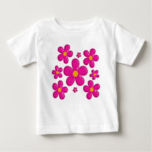 T-shirts Elemento de cor-de-rosa