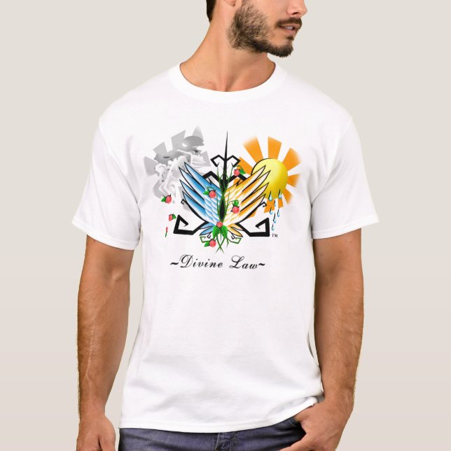 T-shirts Elementos divinos (Frente)
