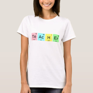 T-shirts Elementos TeAcHEr