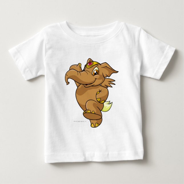 T-shirts Elephante Brown (Frente)