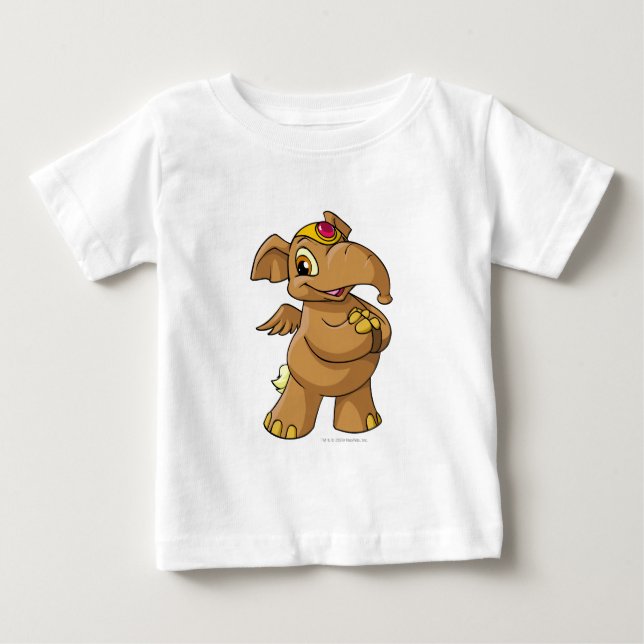 T-shirts Elephante Brown (Frente)
