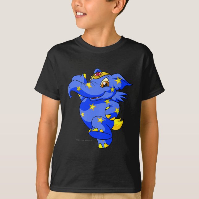 T-shirts Elephante estrelado (Frente)