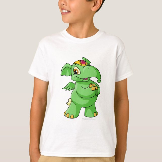 T-shirts Elephante Green (Frente)