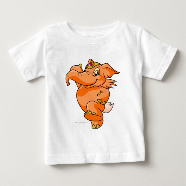 T-shirts Elephante Orange (Frente)