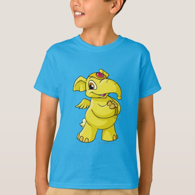 T-shirts Elephante Yellow (Frente)