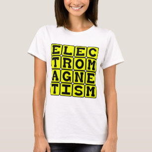 T-shirts Eletromagnetismo, Ramo da Física