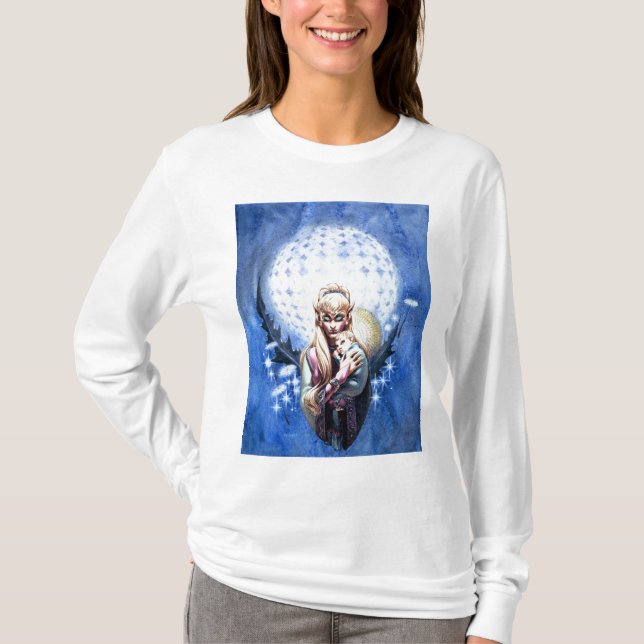 T-shirts Elf Madonna Long Sleeve Tee (Frente)