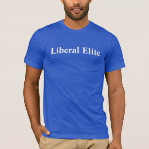 T-shirts Elite liberal personalizada