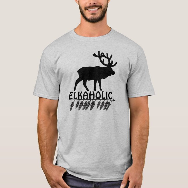 T-shirts Elkaholic (Frente)