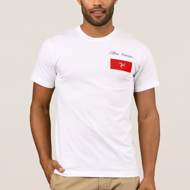 T-shirts ELLAN VANNIN (Ilha De Man) (Frente)