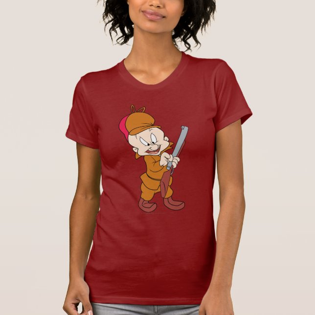T-shirts ELMER FUDD™ pronto para bater (Frente)