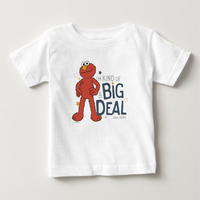 T-shirts Elmo | Eu sou meio que uma grande coisa (Frente)