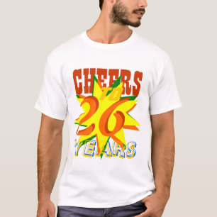T-shirts Elogios a 26 anos