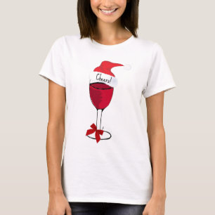 T-shirts Elogios! IMPRESSÃO do VINHO TINTO do FERIADO por