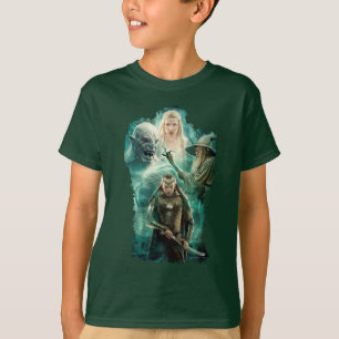 T-shirts ELROND™, Azog, Galadriel, & gráfico de Gandalf