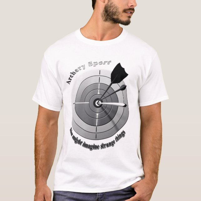 T-Shirts em Design Archery Sport 3D (Frente)