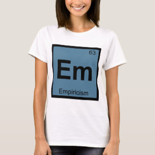 T-shirts Em - Empirismo Tabela Periódica Símbolo Química