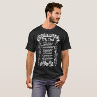 Em memória Loving de meu Tshirt do pai
