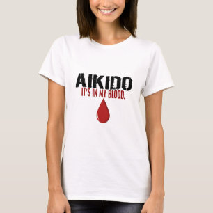 T-shirts Em meu AIKIDO do sangue