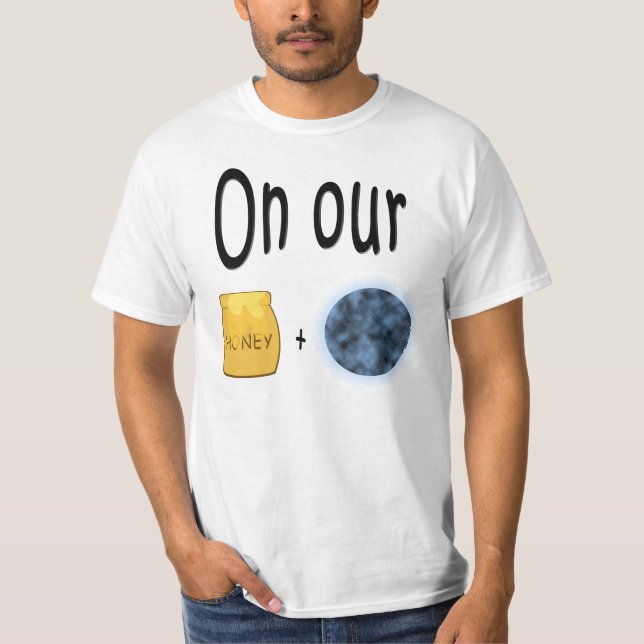 T-shirts Em nossa Lua de mel e lua (Frente)