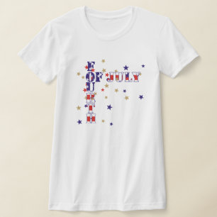 T-shirts Em Quarto De Julho
