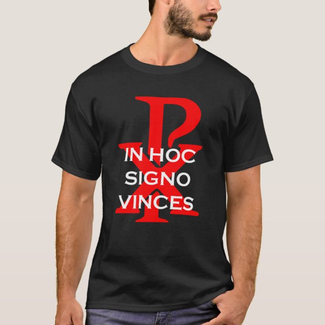 T-shirts Em Signo hoc Vinces (Frente)