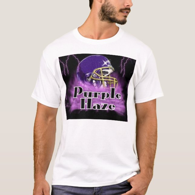 T-shirts Embaçamento roxo #2 (Frente)